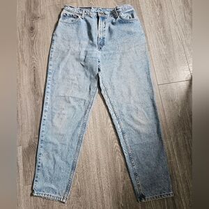 Levis Jeans 551 Relaxed Fit Tapered Leg Size 16 Med